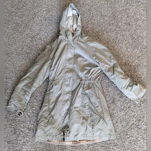 LL Bean coat with removable shearling liner